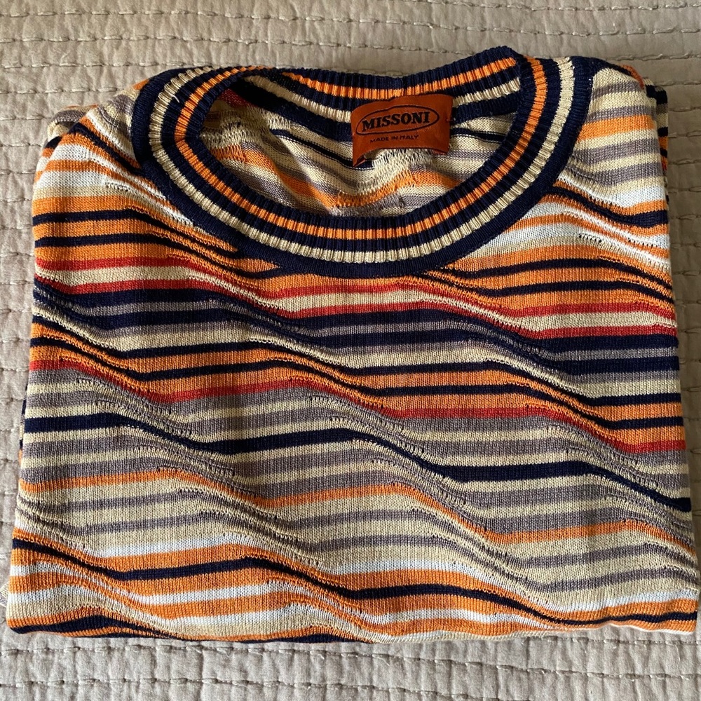 Stunning Men’s Missoni Cotton Sweater